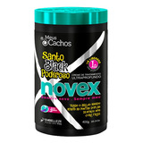 Santo Black Poderoso Crema De Tratamiento Novex 400 G