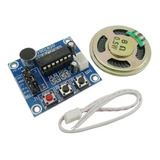 Módulo De Gravação / Reprodução De Voz Isd1820 Para Arduino