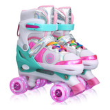 Patines Ajustables Para Ninos Y Ninas Principiantes, 4 Taman