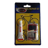 Kit Set Juego De Parche Para Reparación Bicicleta Gomines