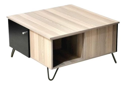 Mesa De Centro Mantua, Mesa Lateral Para Sala Minimalista 