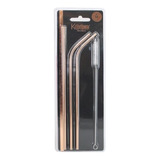 Bombillas De Aluminio Rose Gold Keep