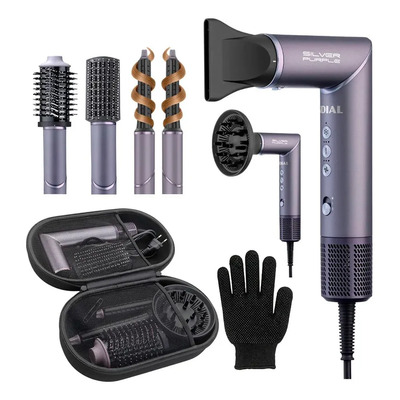 Secador Multifuncional 5 Em 1 Mondial Roxo SM-01-BLCD-SP | Parcelamento sem juros