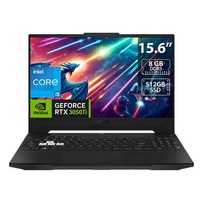 Laptop Gamer Asus Tuf Dash F15 Rtx 3050 Ti Core I5 8gb 512gb Color Negro | Envío gratis