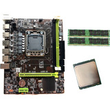 Set De Placa Base X79 1356 Con Xeon Lga 1356 E5 2450 C2 Cpu