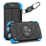  Cargador Portatil Blavor Inalambrico Energia Solar 10000mah