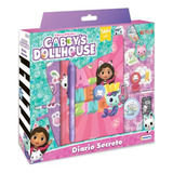 Diario Secreto Gabby's Dollhouse Con Tinta Mágica Y Candado Año 2024 Color De La Portada Gabby Dollhouse