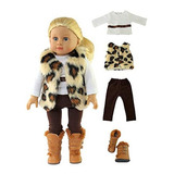 Ropa Para Muñecas Conjunto De Invierno 18.0 in American Girl