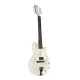 Supro Guitars Belmont Sparkle White  Semi-hollow Electric