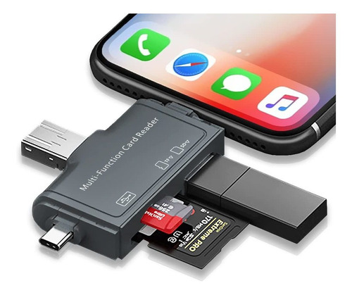 Lector De Tarjetas Sd Usb Teléfono Android Adaptador D...