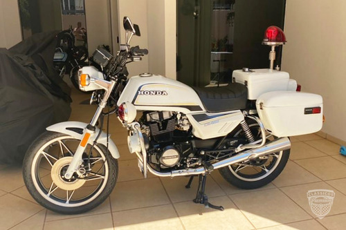 HONDA CB 450 POLICIAL 1996 96 - APTA A PLACA PRETA