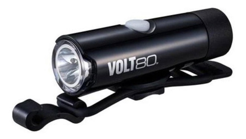 Luz Delantera Bicicleta Volt80 Flashing Recargable Cateye Color Negro