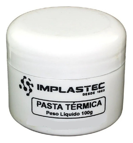 Pasta Térmica 100g Implastec Ps3 Ps4 Processador Cpu Console