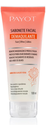 Sabonete Facial Demaquilante Payot 100ml 