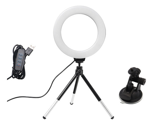 Kit De Iluminación De Vídeo, Trípode, Lámpara De 4,5 Pulgada