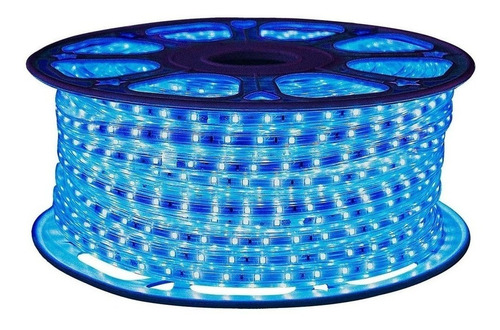 Manguera Led Plana 50mt Luz Blanca O Calida Exterior 2 Pack