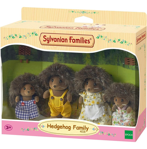 Calico Critters Familia Erizos Pickleweeds Ternurines 4pzs