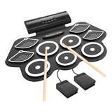 Momkhx Juego De Bateria Electronica, Bateria Electrica Para