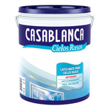 Cielorraso Casablanca Látex Blanco Mate | 1lt