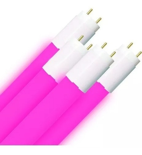 Kit 5 Lâmpada Tubo Led T8 18w 120 Cm Cores Ligação 1 Lado