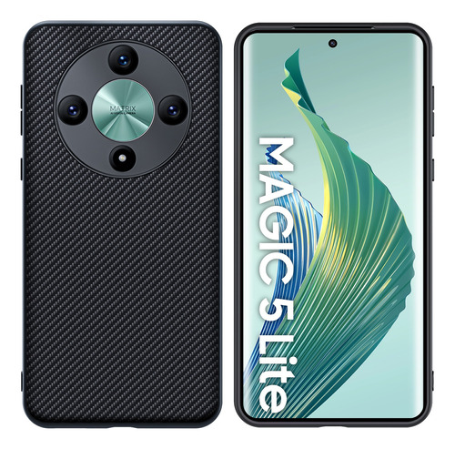 Funda Antideslizante Protectora Cuero Para Honor Magic5 Lite