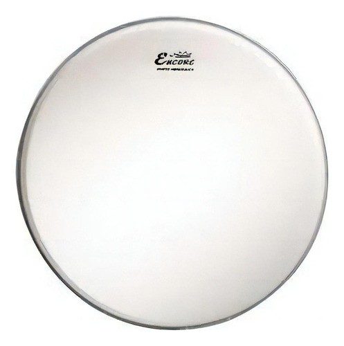 Parche Remo Ambassador Coated Arenado 10 Tom O Tambor Color Blanco