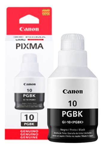 Tinta Canon Original Gi-10 G6010 G7010 Bk C M Y