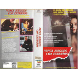 Nunca Juegues Con Extraños Vhs Dangerous Game Terror