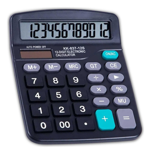 Calculadora De Mesa Escritório 12 Dígitos Comercial Display