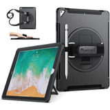 Funda De iPad Pro 12.9 Miesherk Stock Con Soporte Negro