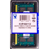 Memória Kingston Ddr3 2gb 1600 Mhz Notebook 1.5v 1 Kit