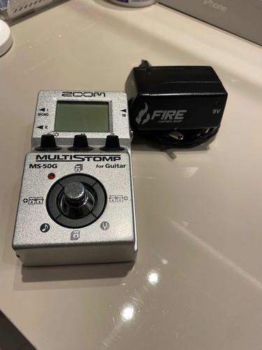 Pedal De Guitarra Zoom Multistomp Ms-50g, Com Fonte