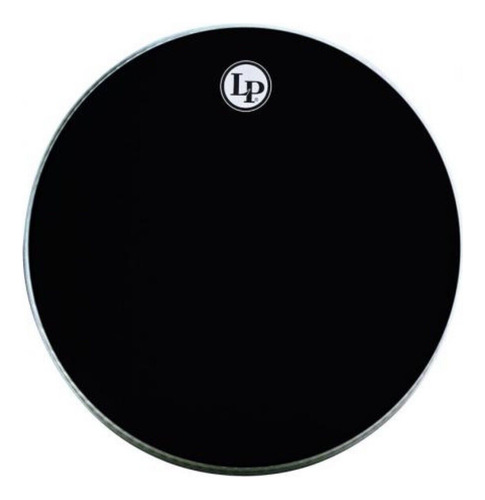 Lp Parche De Plástico Negro Para Timbal De 14  Lp247f