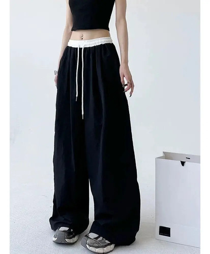Pantalones Cargo Anchos Y2k Para Mujer Estilo Hip Hop