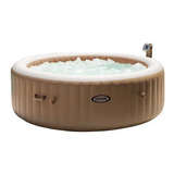 Spa Inflable Intex Burbujas Redondo 196x71 Jacuzzi Enviofree