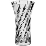 Misten Vaso Decorativo Enfeite Casa 20cm Vidro Transparente