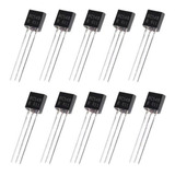 Transistor Bc548 Npn Para Projetos - 10 Peças