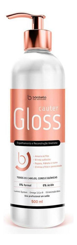 Cauter Gloss Reconstruçao Imediata Borabella