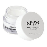 Nyx Maquillaje Sombra De Ojos Profesional Base, Blanco, 0.25