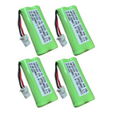 Bateria Recarregavel Para Telefone Sem Fio Ts40 Kit Com 4
