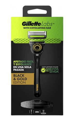 Aparelho Gillette Labs 3 Lâminas Suporte Magnético + Brinde