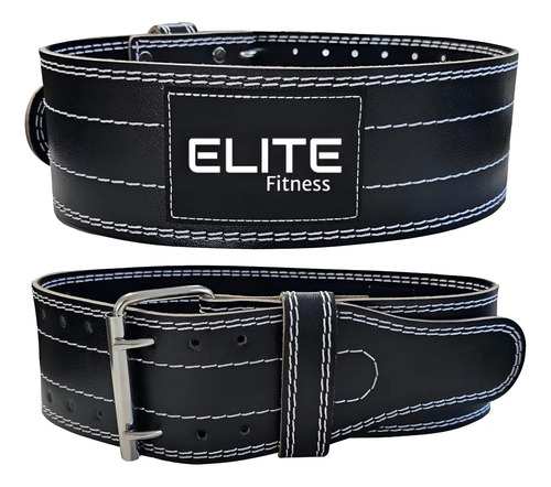 Cinturón De Pesas Elite Fitness Para Powerlifting Y Fuerza | Envío gratis