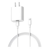 Cargador Para iPhone 12 Con Cable 20w Carga Rápida 