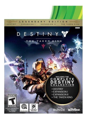 Destiny The Taken King Legendary Ed Xbox 360 Blakhelmet E