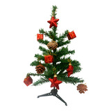 Kit Árvore De Natal Pequena Escritório Recepção Apartamento
