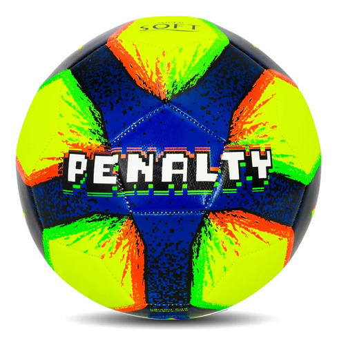 Bola De Futebol De Campo Penalty Giz N4 Xxiii Amarelo/preto