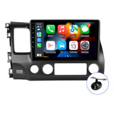 Estéreo 2gb Carplay Cámara Para Honda Civic 2006-2011 Gps