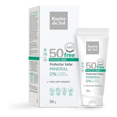 Rayito De Sol Mineral Protector Solar Fps 50 X 50g | MercadoLibre