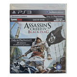Assassin's Creed Iv Black Flag Game Stop Ed. Esp. Ps3 Físico