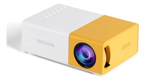 Mini Proyector Led Imagen Portátil Yg300 Hd 1080 Cine Casa